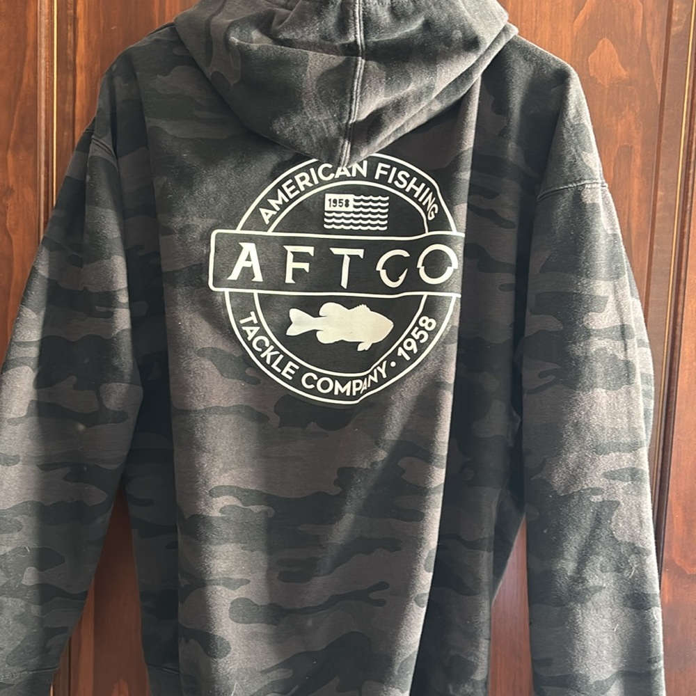 Mens Hooded AFTCO Hooded Sweatshirt